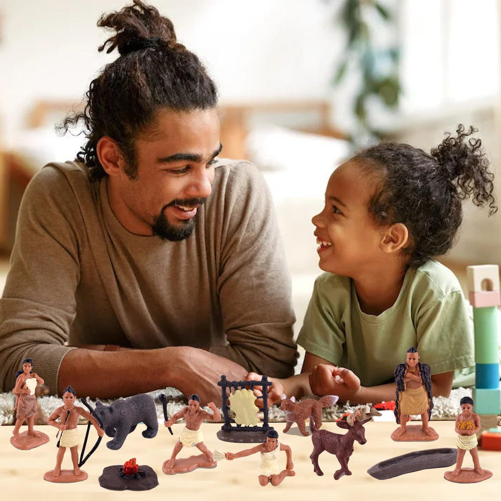 LEBERY chief figure centerpieces for display and imaginative play