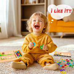 Lechonix smooth edges prevent rough skin contact during play.