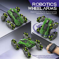 LECPOP gesture-sensing watch control enabling hands-free stunt commands
