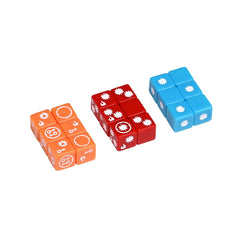 Leder Games Arcs player action tokens illustrate timing and initiative.