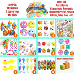 Leeche mochi toys pack offers soft squishies for calm joyful prizes