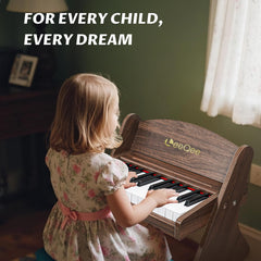 LeeQee kids piano shown in cozy home setup for easy daily practice.