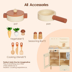Leeshyah compact design fits small spaces for cozy pretend play