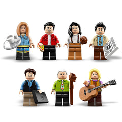 LEGO 21319 TV studio details, add quirky sitcom vibes to your build.