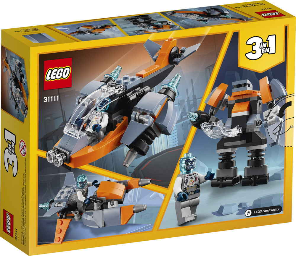 LEGO 31111 space adventure assembly scene showcases multi-model play