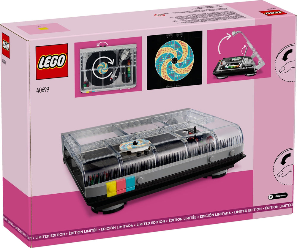 LEGO 40699 Limited Edition box, perfect gift for music lovers.