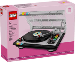 LEGO 40699 Retro Record Player assembled for display and play.