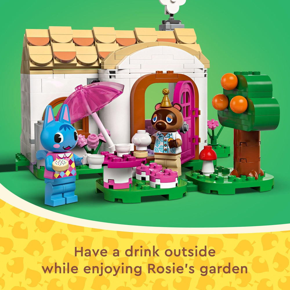 LEGO Animal Crossing accessories such as DIY card boost interactive shopping play.