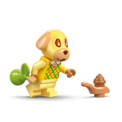 LEGO Animal Crossing mailbox and snail scene encourages letter trading adventures on the island