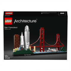 LEGO Architecture San Francisco 21043 Golden Gate Bridge for iconic skyline.