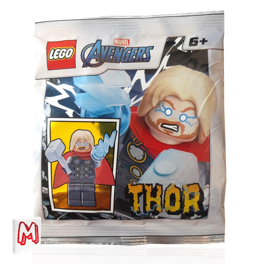 LEGO Avengers logo tile exclusive item for custom minifigure scenes