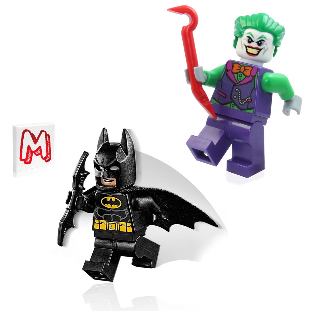LEGO Batman minifigure with batcape and batarang for imaginative play