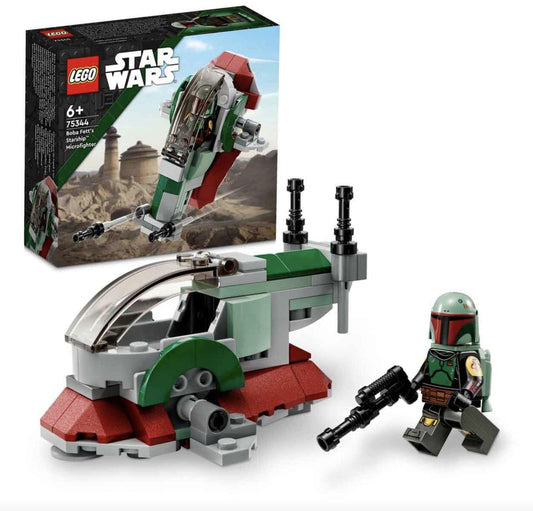 LEGO Boba Fett Starship Microfighter front view for space adventures