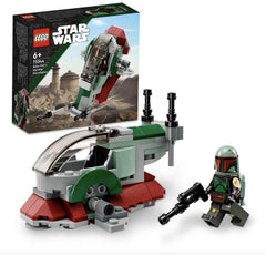 LEGO Boba Fett Starship Microfighter front view for space adventures