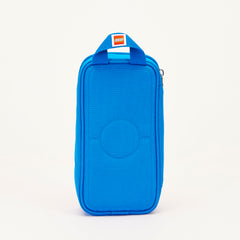 LEGO Brick Pouch blue durable fabric with water-resistant coating protects contents