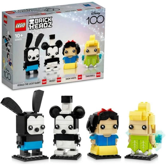 LEGO BrickHeadz Disney 100th display figures for collectors and fans