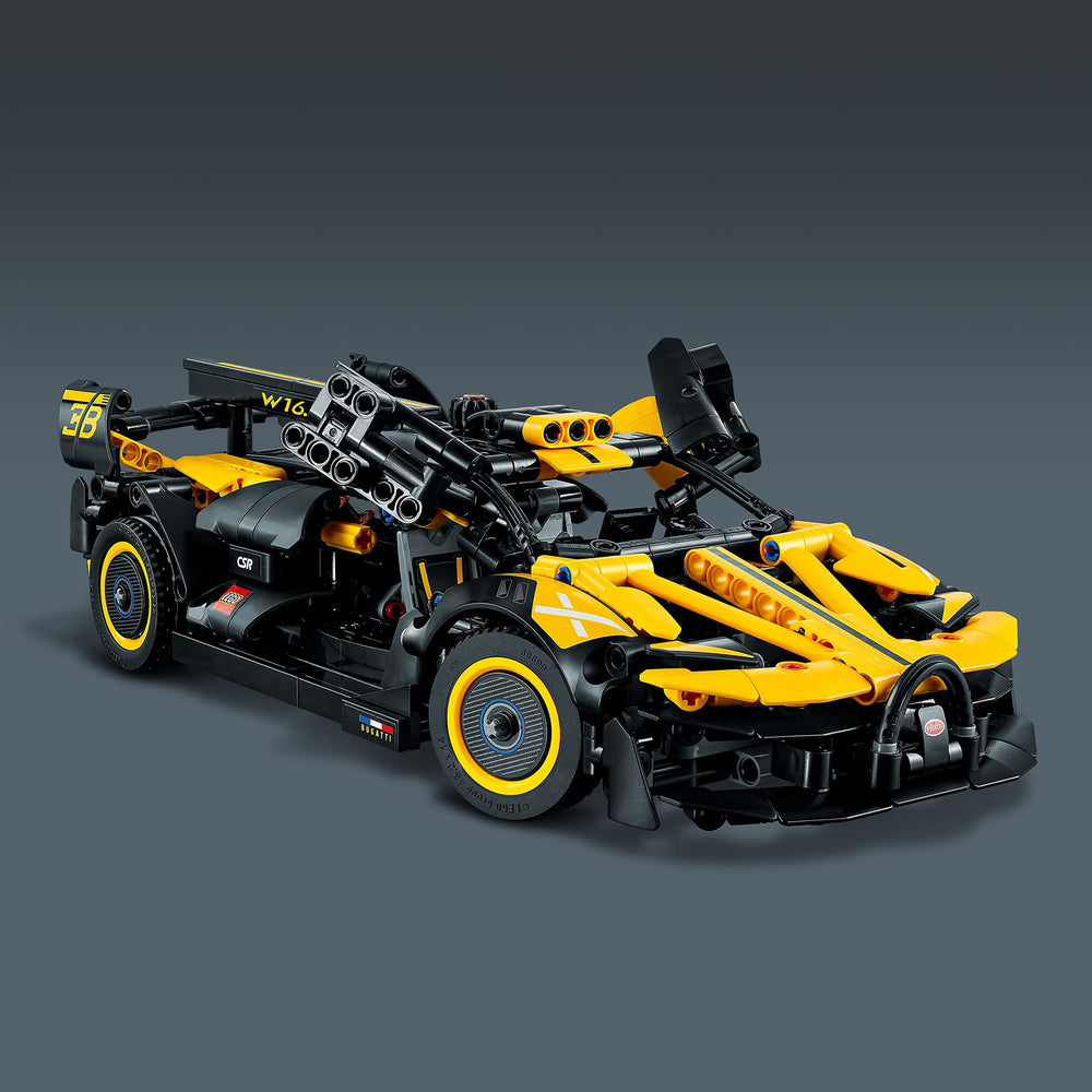 LEGO Bugatti Bolide interior detail invites immersive building