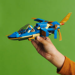 LEGO Builder app 3D view guide for Jay’s Lightning Jet EVO construction
