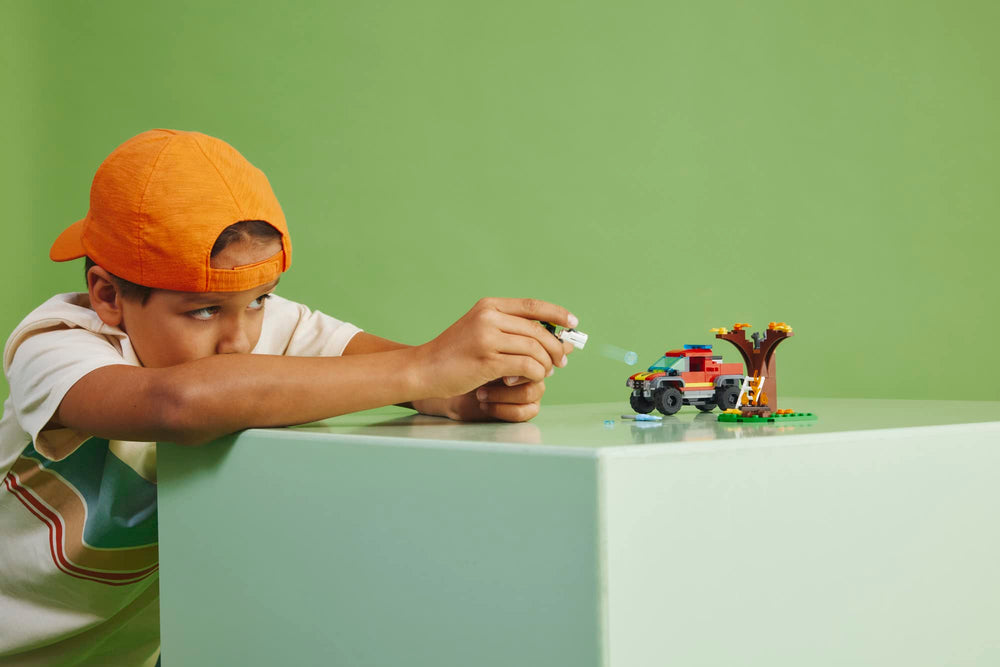 LEGO City 60393 cockpit detail showcases accessible build for curious hands.