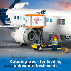 LEGO City Airplane toilet area for realistic cabin play scenarios