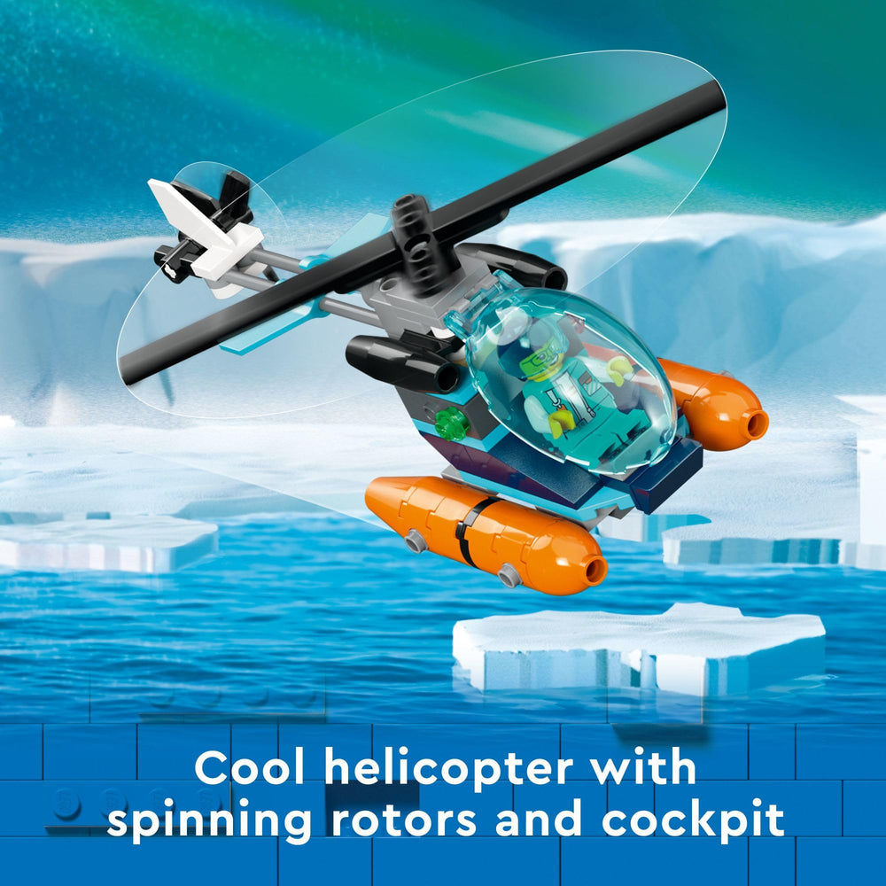 LEGO City Arctic Explorer ROV sub exploring underwater scene