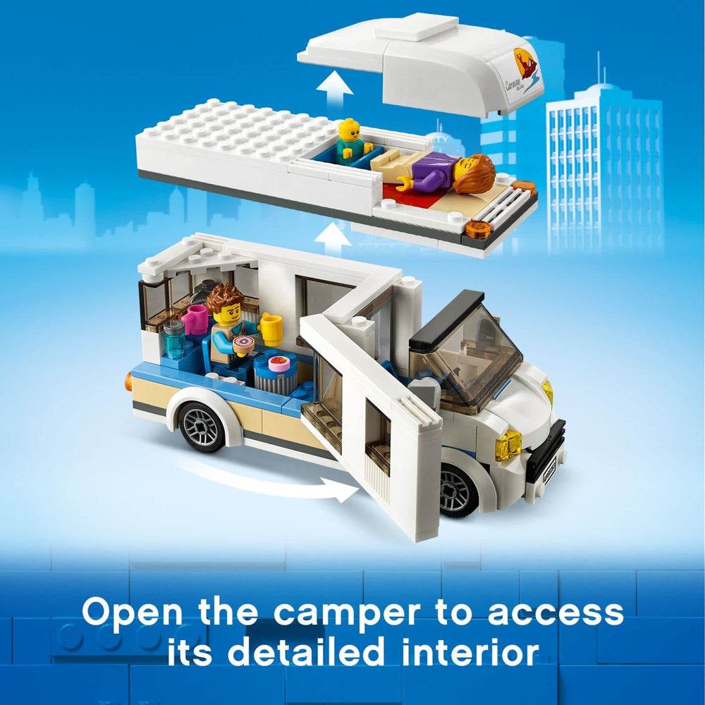 LEGO City baby figure with carrier ideal for family moments in pretend trips