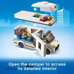 LEGO City baby figure with carrier ideal for family moments in pretend trips