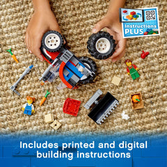 LEGO City Tractor 60287 minifigures for storytelling and role play