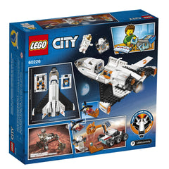 LEGO City Mars Scenery Build with secret symbol to spark storytelling