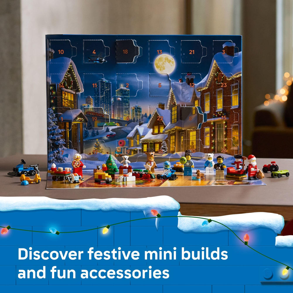 LEGO City Mrs. Claus minifigure adds seasonal character to play