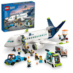 LEGO City Passenger Airplane 60367 exterior view for immersive airport play