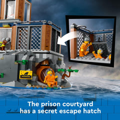 LEGO City Police Prison Island police boat for seafaring missions