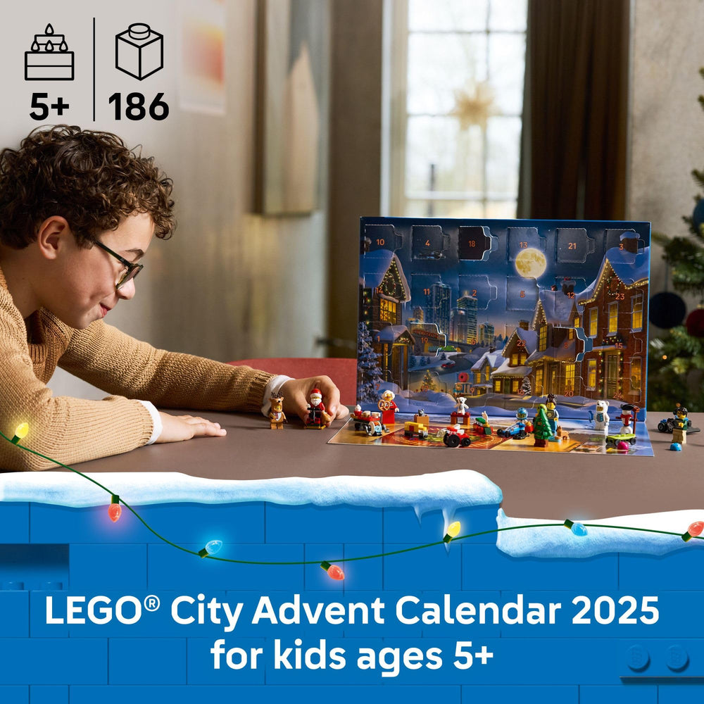 LEGO City Santa minifigure ready for holiday storytelling moments