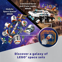 LEGO City Space Base air-lock connection ready for expanding sets