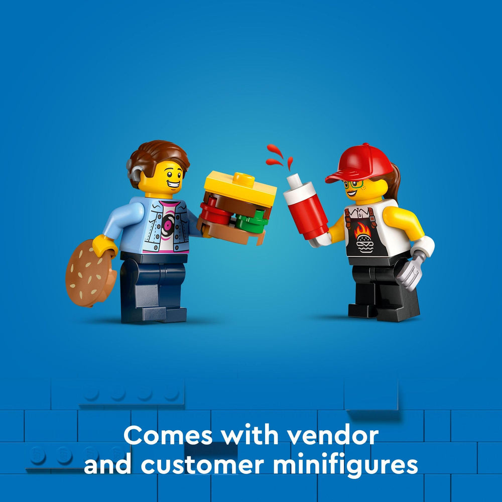 LEGO City vendor minifigure with cochlear implant supports inclusive storytelling