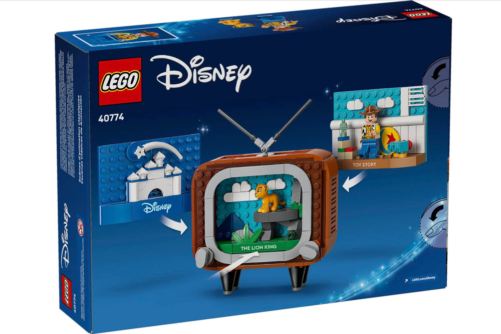 LEGO Classic Animation Scenes 40774 Woody and Simba minifigures for story-driven play