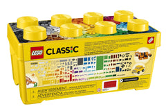 LEGO 10696 car created from bricks supports fast paced vehicle play.