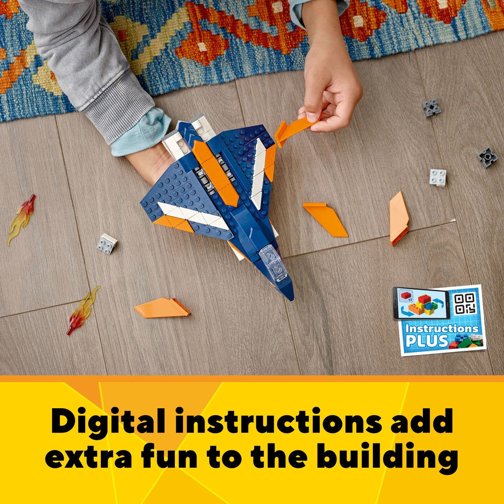 LEGO Creator 3in1 instructions app view for interactive building guidance