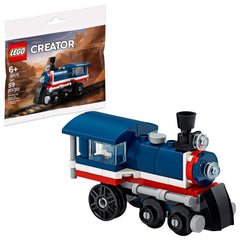 LEGO Creator Train 30575 contents: compact kit for quick, imaginative builds.