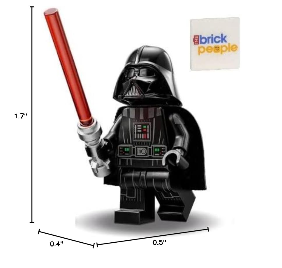 LEGO Brick People Tile included with Vader figure for display details