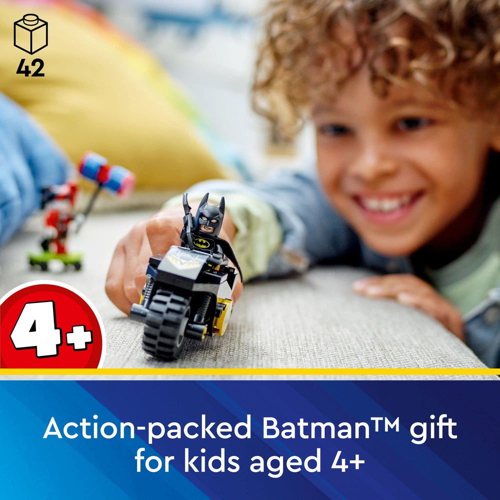 LEGO DC Batman Versus Harley Quinn 76220 starter brick helps new builders begin quickly