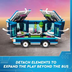LEGO Despicable Me 4 Minions Music Party Bus dance floor and lights for dynamic pretend play