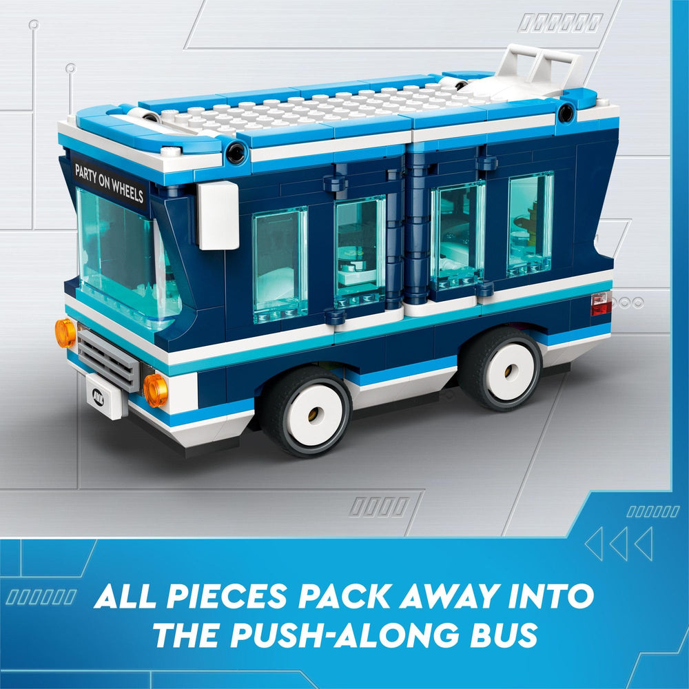 LEGO Despicable Me 4 Minions Music Party Bus lights and speakers enhance play sessions