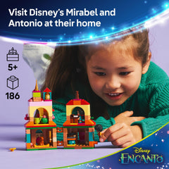 LEGO Disney Encanto mini house open door inviting kids to story-driven adventures.