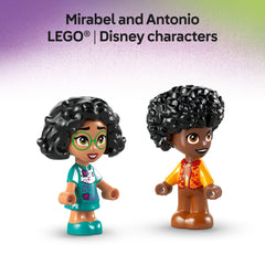LEGO Disney Encanto mini-house portable case, easy to carry for play anywhere.