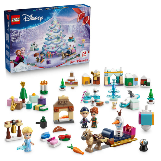 LEGO Disney Frozen Advent Calendar 2025 – Elsa minifigure for daily imaginative play