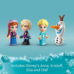LEGO Builder app interaction with Disney Frozen carousel build process