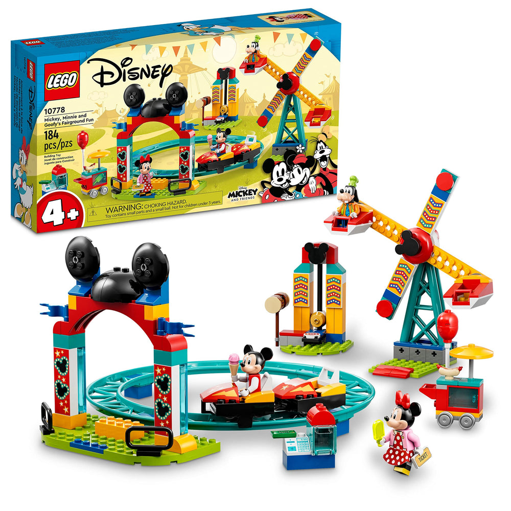 LEGO Disney Mickey and Friends ferris wheel fuels cooperative play and storytelling.