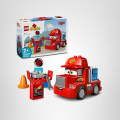 Compact Mack model supports portable play and display on shelves