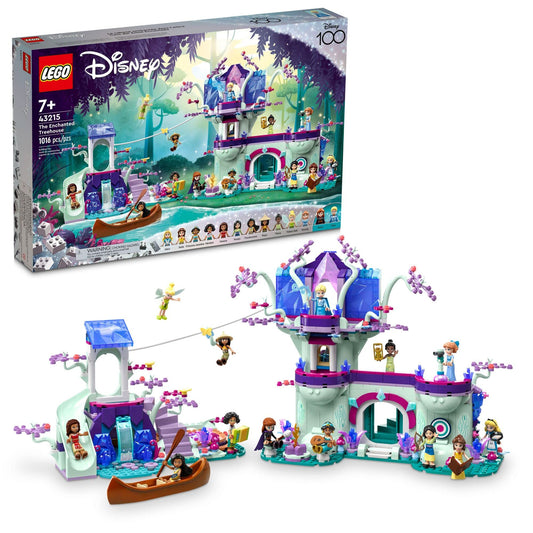 LEGO Disney Enchanted Treehouse front view for imaginative storytelling.